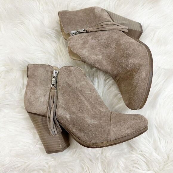 Rag & Bone Womens Margot Ankle Boots in Beige Size 35 Classic US Size 5 Zipper - Picture 2 of 11